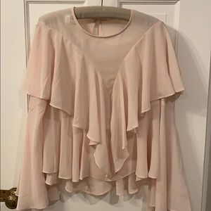 Blush blouse by Mustard Seed